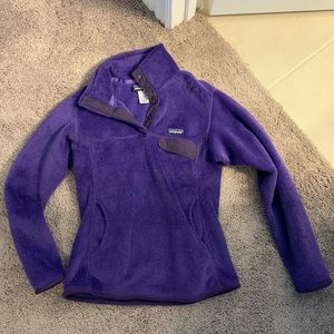 Purple Patagonia Pullover